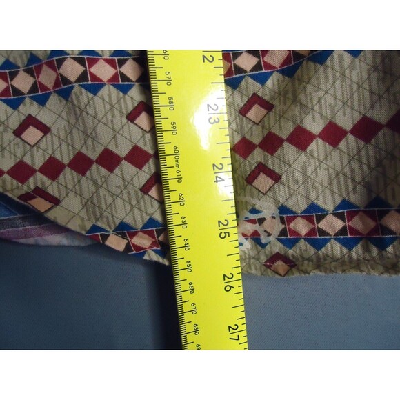 Wrangler Western Wear For Women Multicolored Aztec Print Button Up Shirt Medium - Picture 7 of 8